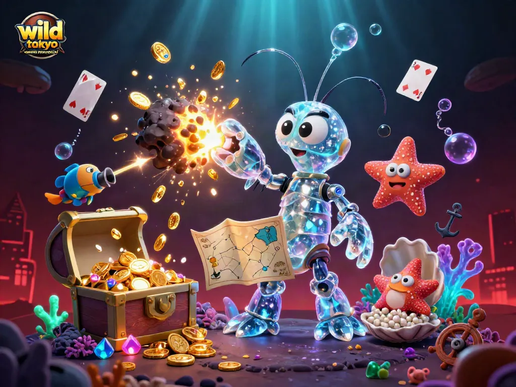 Play and win at Wild Tokyo Casino, featuring vibrant characters and dynamic games.